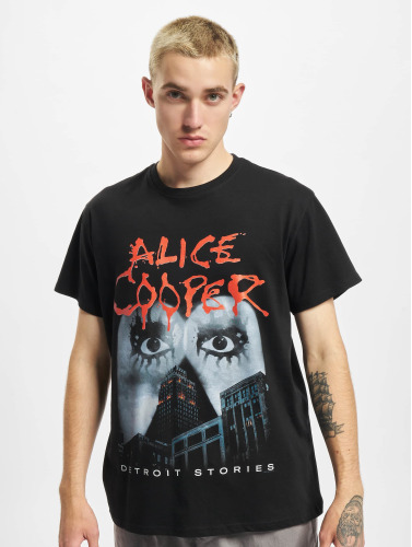 Merchcode / t-shirt Alice Cooper Detroit Stories in zwart