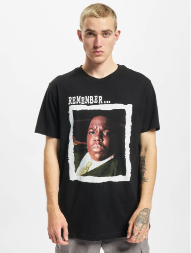 Mister Tee / t-shirt Notorious Big Remember in zwart