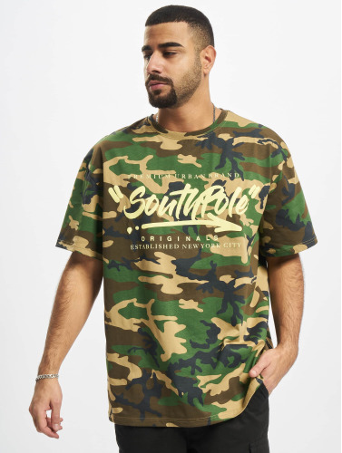 Southpole / t-shirt Short Sleeve in camouflage