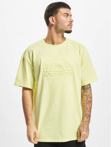 Southpole / t-shirt 3D Logo in geel