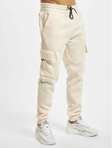 Southpole - Cargo Fleece Heren joggingbroek - L - Creme