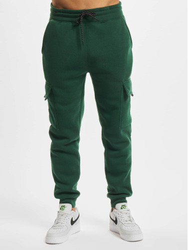 Urban Classics Heren joggingbroek -M- Cargo Fleece Groen