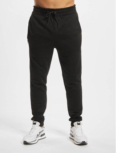Southpole / joggingbroek Side Zipper Tech Fleece in zwart