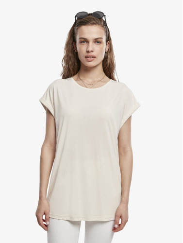 Urban Classics / t-shirt Ladies Modal Extended Shoulder in beige