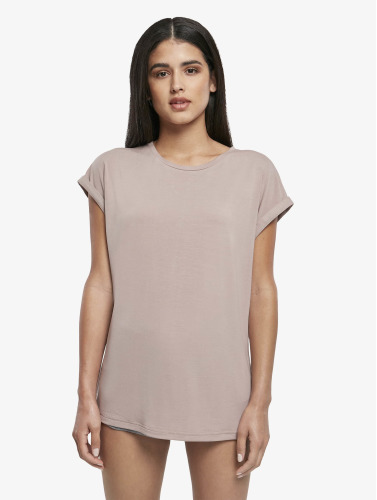 Urban Classics / t-shirt Ladies Modal Extended Shoulder in rose