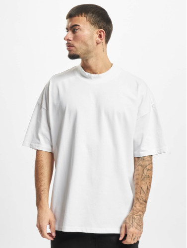 Urban Classics Heren Tshirt -M- Oversized Mock Neck Wit