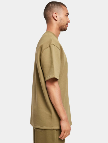 Urban Classics Heren Tshirt -4XL- Oversized Sweat Groen