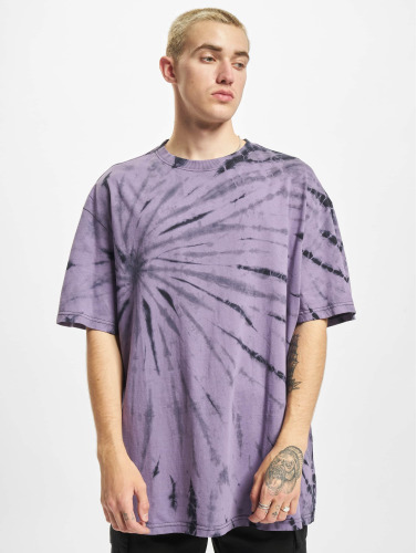 Urban Classics / t-shirt Boxy Tye Dye in paars