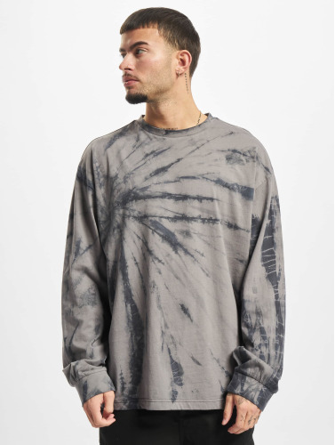 Urban Classics / Longsleeve Boxy Tye Dye in grijs