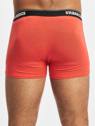 Urban Classics / boxershorts Organic X-Mas 3-Pack in rood