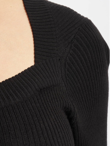 Urban Classics / jurk Ladies Long Knit in zwart