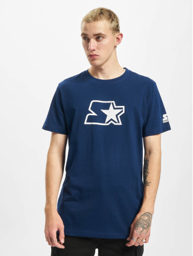 Starter Heren Tshirt -L- Starter Small Logo Blauw