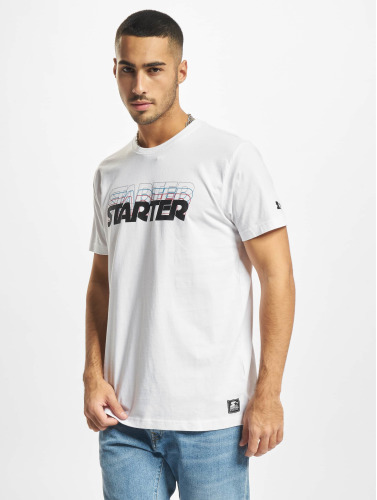 Starter / t-shirt Multilogo Jersey in wit