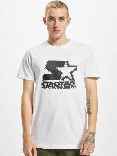 Starter / t-shirt Contrast Logo Jersey in wit