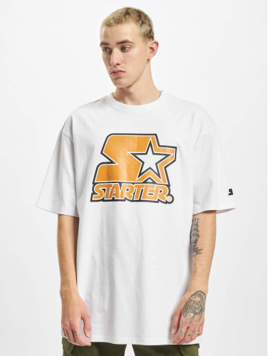 Starter Black Label Heren Tshirt -XXL- Basketball Skin Jersey Wit