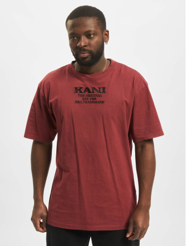 Karl Kani / t-shirt Retro Washed in rood