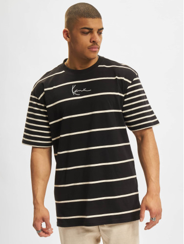 Karl Kani / t-shirt Small Signature Stripe in zwart