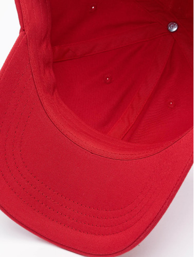 Flexfit / snapback cap Low Profile Organic Cotton in rood