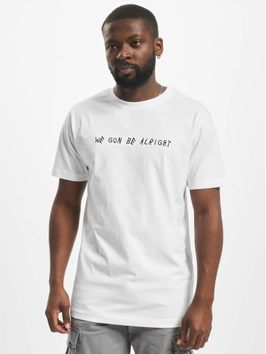 Mister Tee / t-shirt We Gon Be Alright Emb in wit