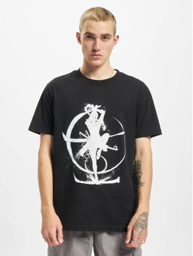 Mister Tee / t-shirt White Samurai in zwart