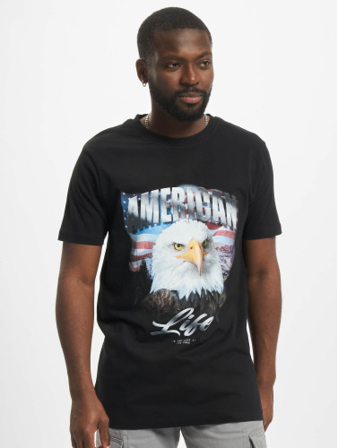 Mister Tee / t-shirt American Life Eagle in zwart