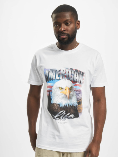 Mister Tee / t-shirt American Life Eagle in wit