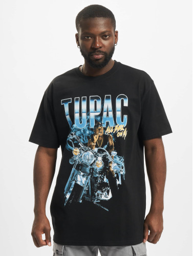 Mister Tee / t-shirt Tupac All Eyez On Me Anniversary Oversize in zwart