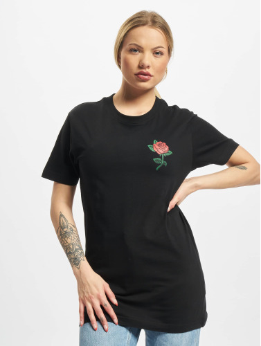Mister Tee / t-shirt Ladies Rose in zwart