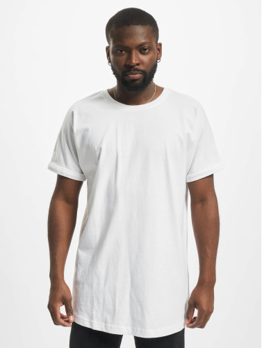 Urban Classics / t-shirt Pre-Pack Long Shaped Turnup 2-Pack in wit