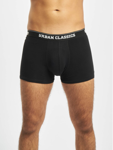Urban Classics / boxershorts Organic 2-Pack in zwart