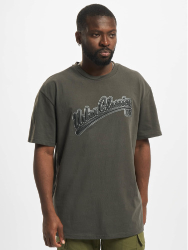 Urban Classics / t-shirt Baseball in grijs