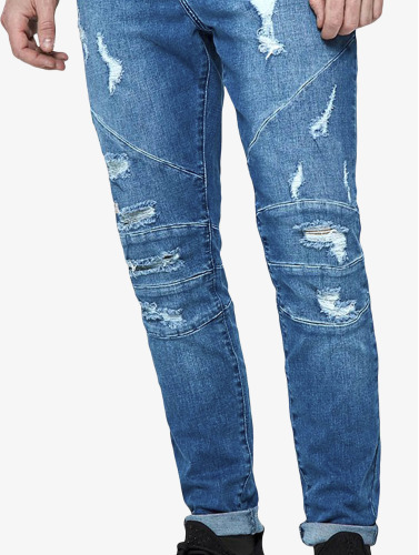 Cayler & Sons / Skinny jeans ALLDD Paneled Ian Denim in blauw