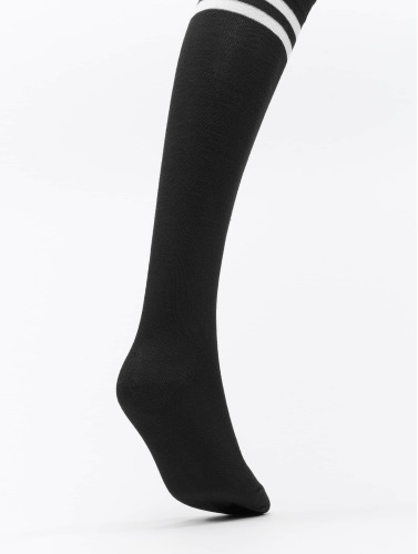 Urban Classics Lange sokken -39/42- Ladies College 2-pack Zwart