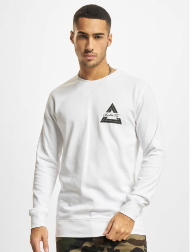 Mister Tee / trui Triangle Neck in wit