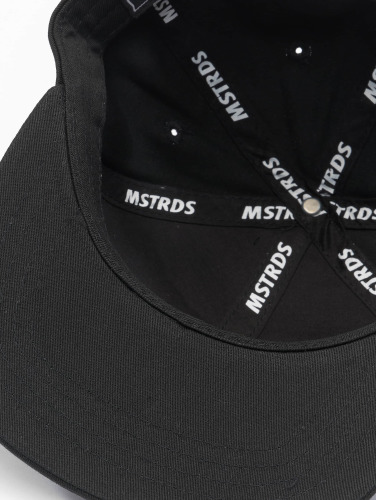 MSTRDS / snapback cap Letter B in zwart
