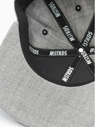 MSTRDS / snapback cap Letter K in grijs