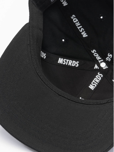 MSTRDS / snapback cap Letter N in zwart