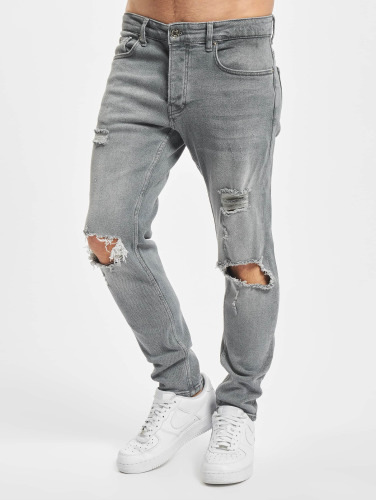 2Y Premium / Slim Fit Jeans Volker in grijs