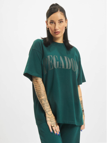 PEGADOR / t-shirt Marino Oversized in groen