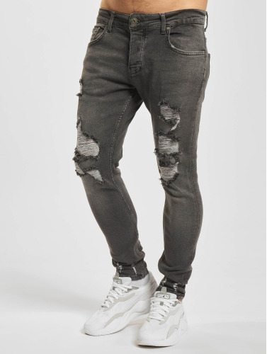 2Y Premium / Skinny jeans Ulf in zwart