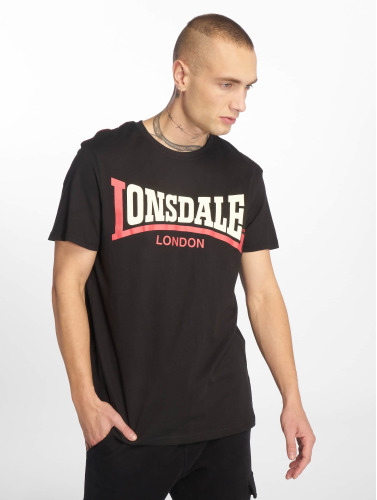 Lonsdale London / t-shirt Two Tone in zwart