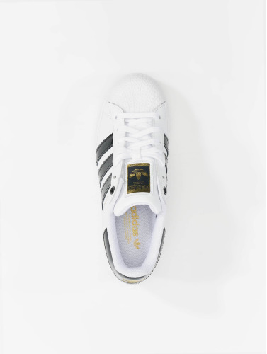 adidas Superstar Bold W Dames Sneakers - Ftwr White/Core Black/Gold Met. - Maat 42
