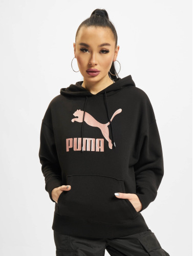 Puma / Hoody Classics Metallic Logo TR in zwart