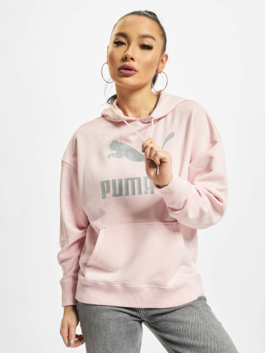 Puma / Hoody Classics Metallic Logo TR in pink