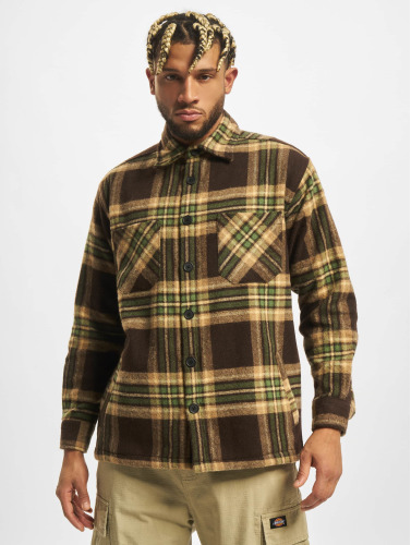 2Y Premium / overhemd Woven in bruin