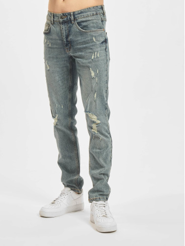 Redefined Rebel / Slim Fit Jeans RRStockholm Destroy in blauw