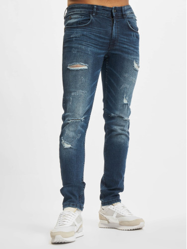 Redefined Rebel / Slim Fit Jeans RRStockholm Destroy Slim Fit in blauw