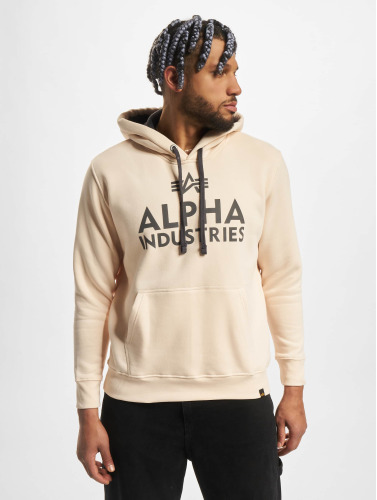 Alpha Industries / Hoody Foam Print in wit