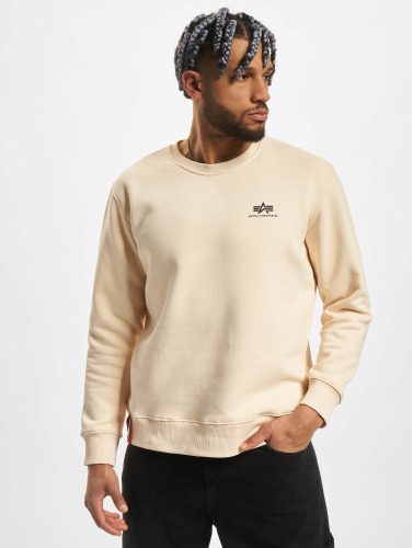 Alpha Industries / trui Basic Small Logo in wit