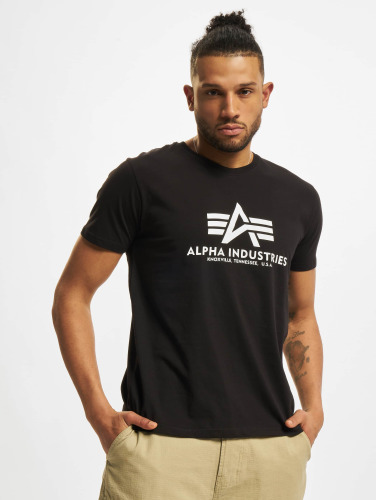 Alpha Industries / t-shirt Basic 2 Pack in zwart